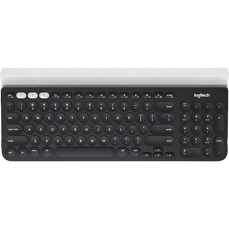 Logitech Keyboard, Wireless, 19-1/10"Wx7-9/10"Dx1-2/5"H, Black LOG920008149